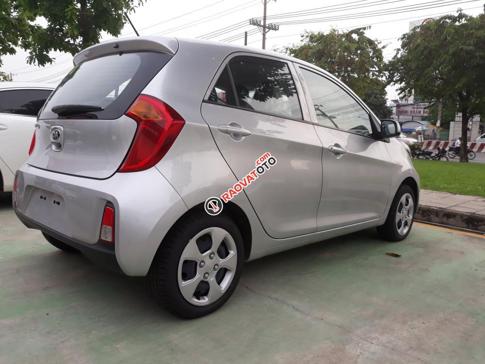 Bán Kia Morning EXMT 1.25L đời 2016, màu bạc-4