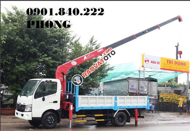 Bán xe Hino 6 tấn FC9JLSW gắn cẩu Unic 6T tại TPHCM. Hỗ trợ vay 90%-2