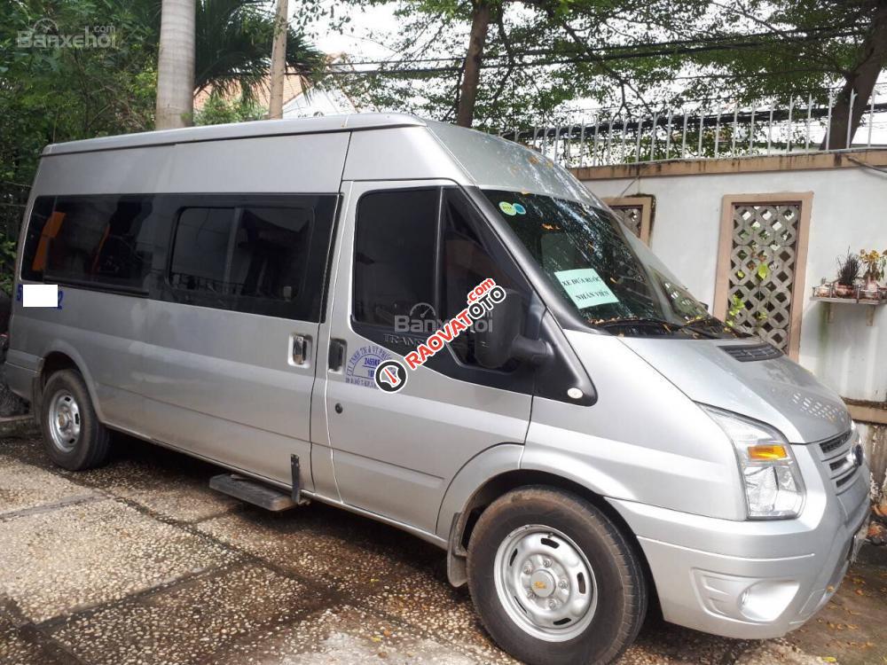 Cần bán xe Ford Transit năm 2014 màu bạc, xe đẹp-0