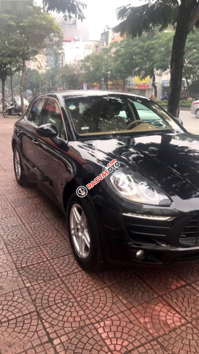 Cần bán lại xe Porsche Macan 2.0 sản xuất 2015, màu đen, nhập khẩu nguyên chiếc-2