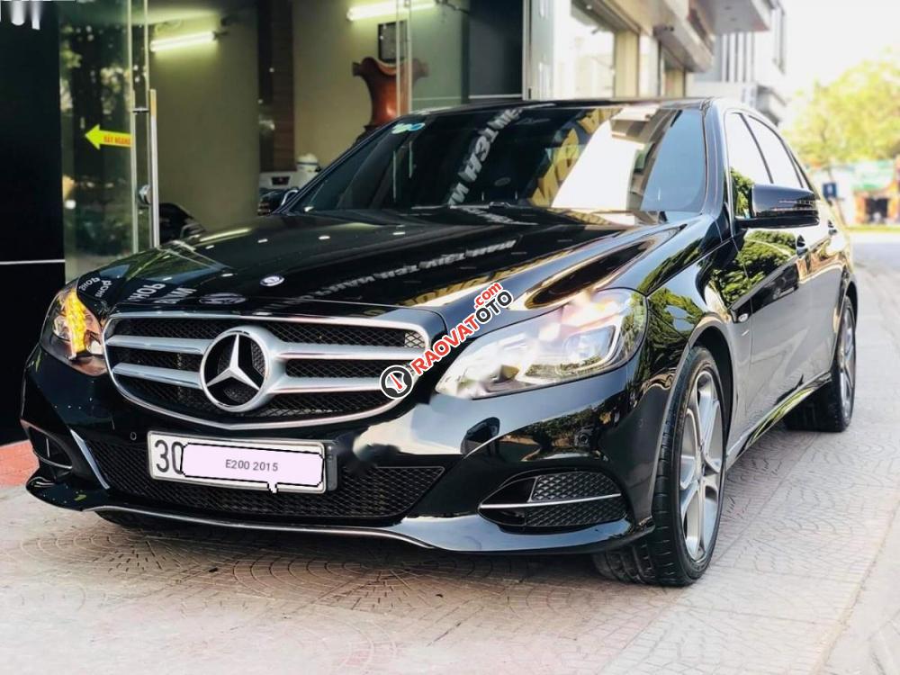 Bán ô tô Mercedes E200 Edition đời 2015, màu đen-0