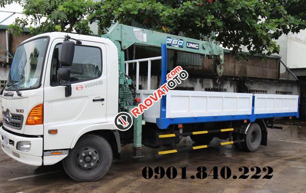 Bán xe Hino 6 tấn FC9JLSW gắn cẩu Unic 6T tại TPHCM. Hỗ trợ vay 90%-3