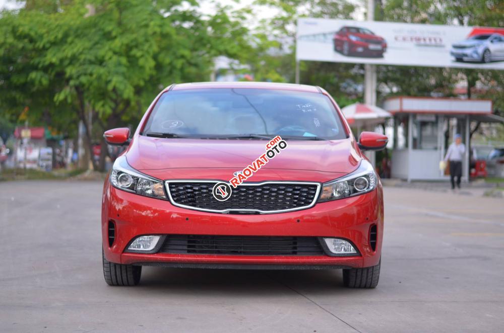 Bán ô tô Kia Cerato 1.6AT đời 2018, màu đỏ, hỗ trợ trả góp 0989.240.241-0