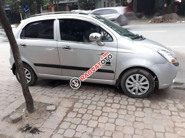 Bán Chevrolet Spark đời 2009, màu bạc xe gia đình, 130 triệu-0