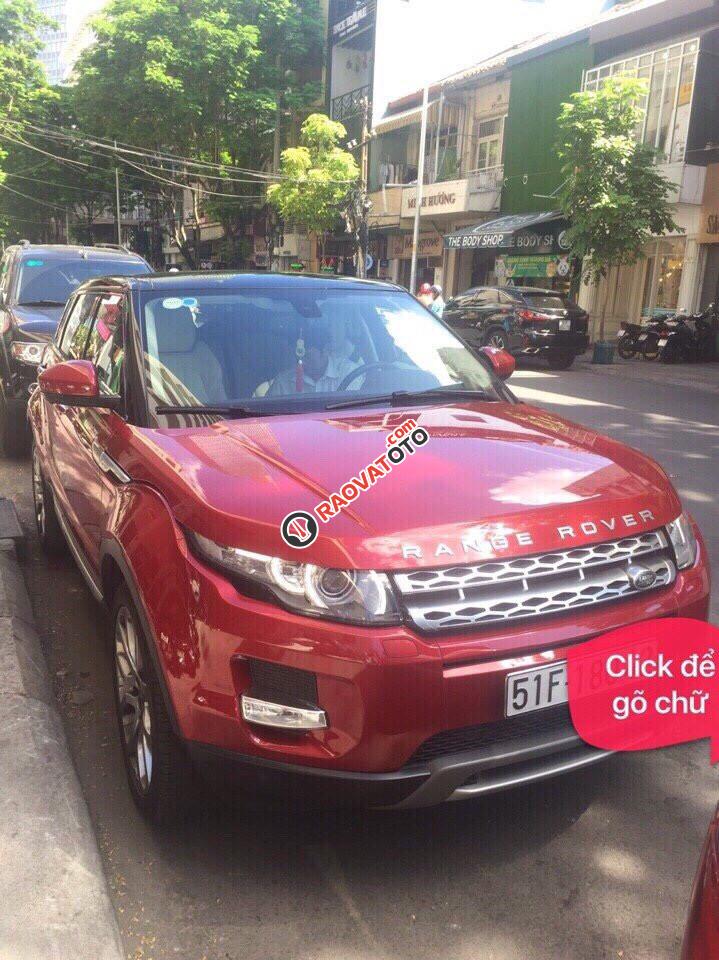 Bán xe LandRover Evoque 2015, màu đỏ, nhập khẩu giá rẻ  -3