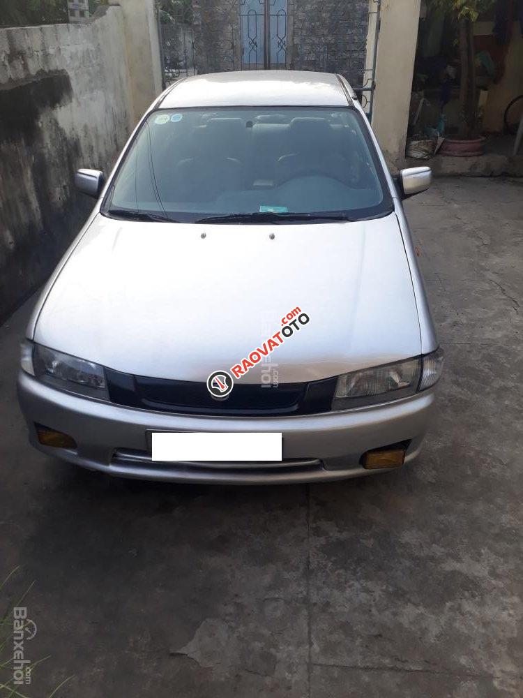 Bán Mazda 323 đời 1997, màu bạc, xe nhập-0