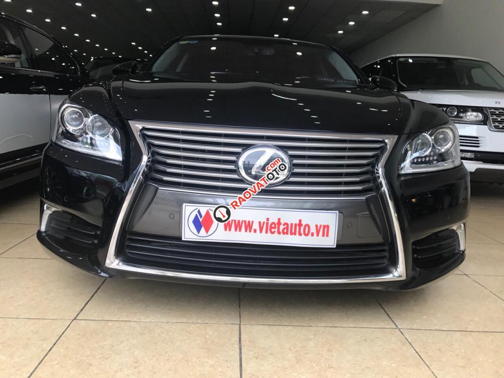 Cần bán xe Lexus LS 460L sx năm 2015, màu đen, xe nhập biển đẹp HN-0