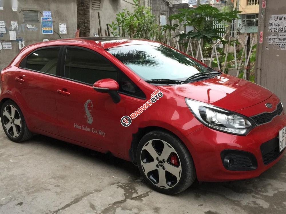 Cần bán xe Kia Rio năm 2012, màu đỏ, xe nhập chính chủ-2