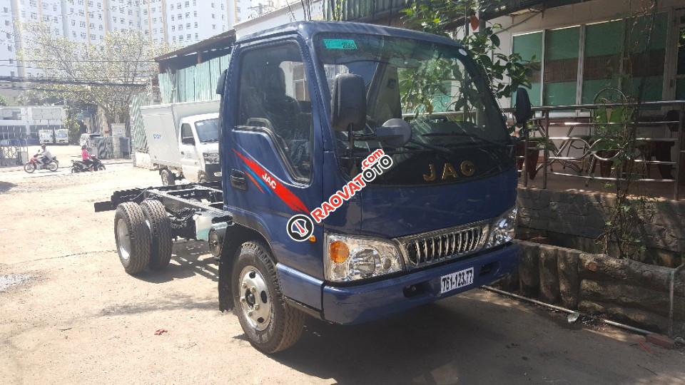 Bán xe tải Jac 2.4 tấn thùng lửng, mới 100% giá tốt-2