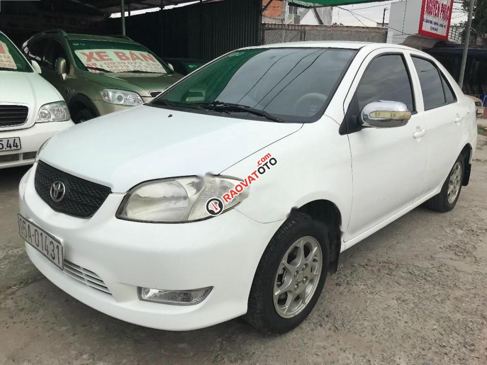 Cần bán Toyota Vios G năm 2004, màu trắng-2