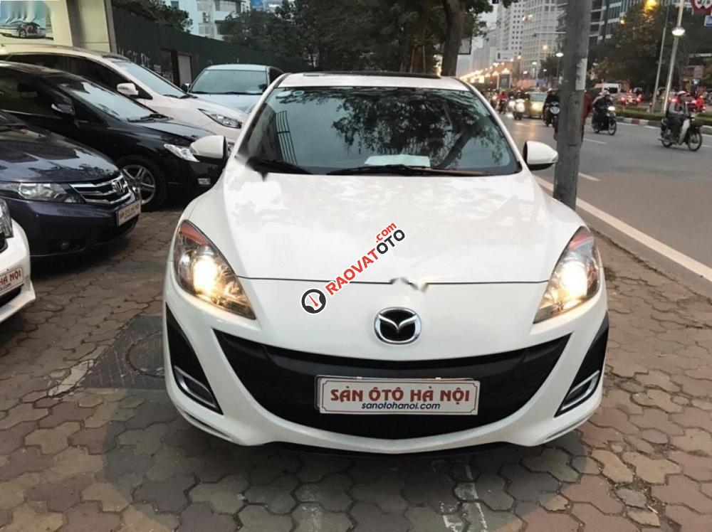 Cần bán Mazda 3 2012, màu trắng đẹp như mới-0