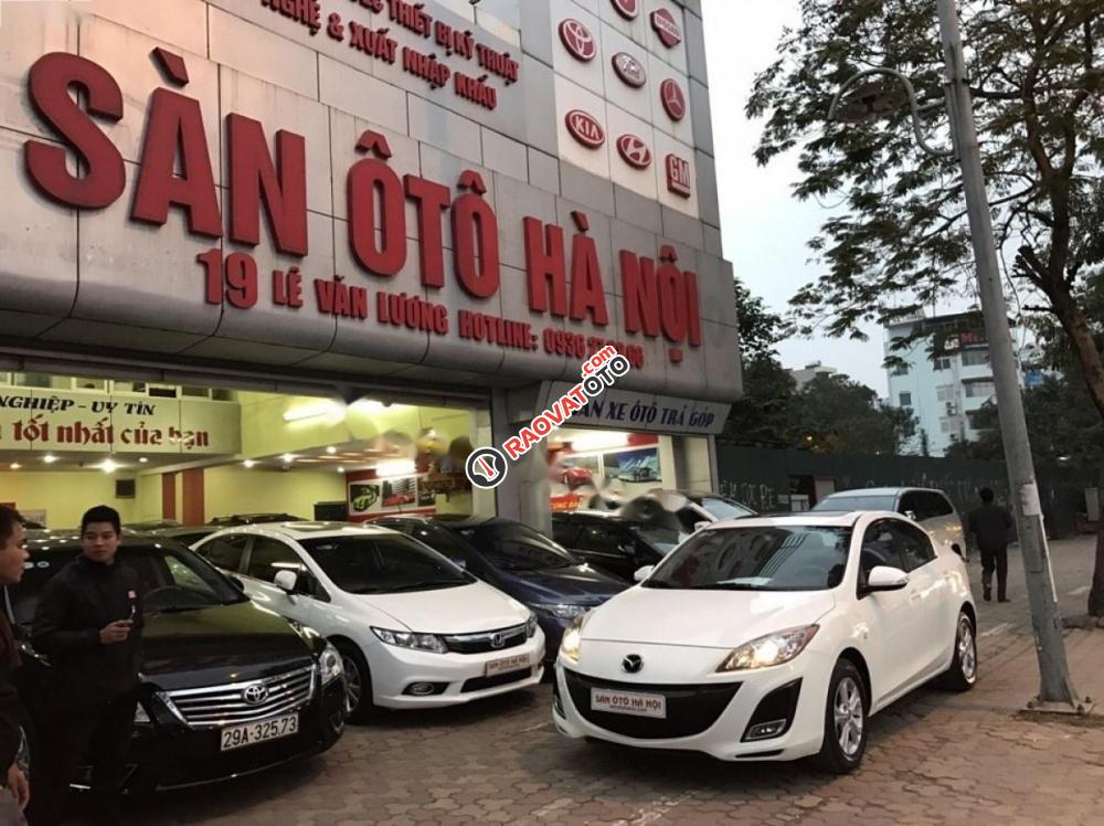 Cần bán Mazda 3 2012, màu trắng đẹp như mới-1