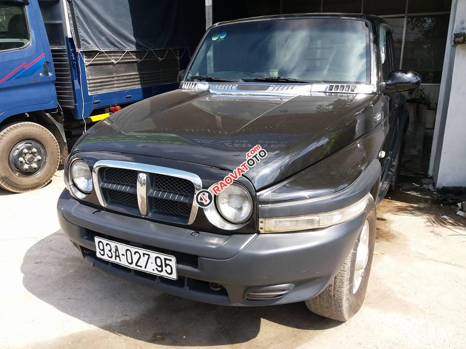 Bán Ssangyong Korando sản xuất 2005, màu đen, xe nhập-0