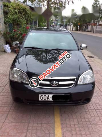 Bán Daewoo Lacetti EX năm 2010, màu đen như mới, giá 237tr-4