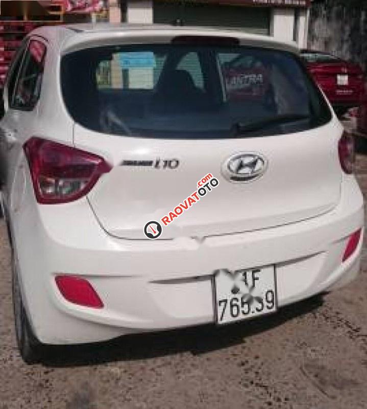 Cần bán Hyundai Grand i10 1.0 MT Base đời 2016, màu trắng, nhập khẩu nguyên chiếc-0