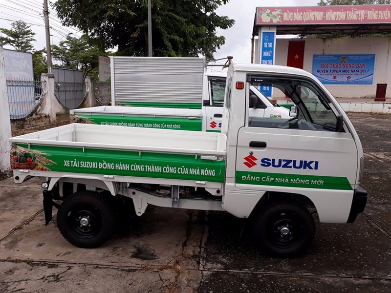 Bán Suzuki Super Carry Truck đời 2017, màu trắng, nhập khẩu  -4