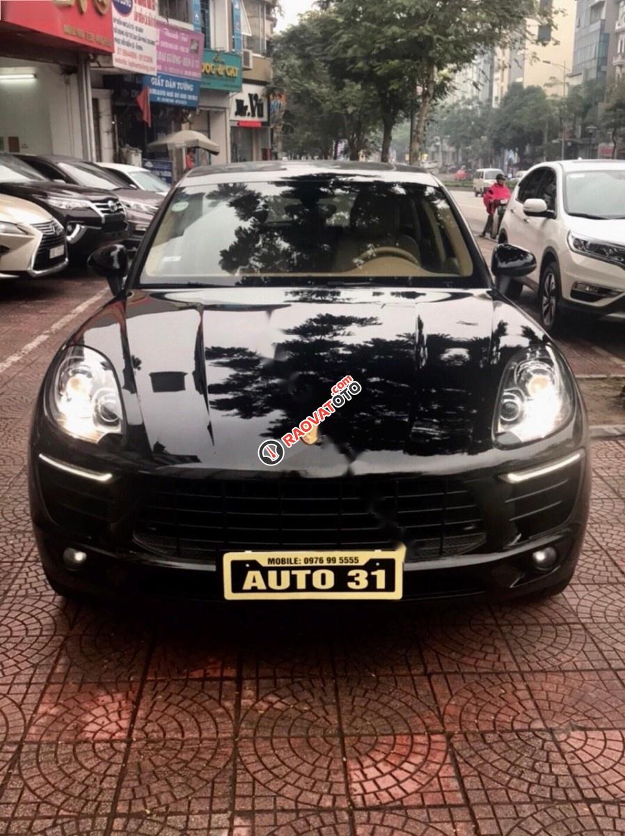 Cần bán lại xe Porsche Macan 2.0 sản xuất 2015, màu đen, nhập khẩu nguyên chiếc-0