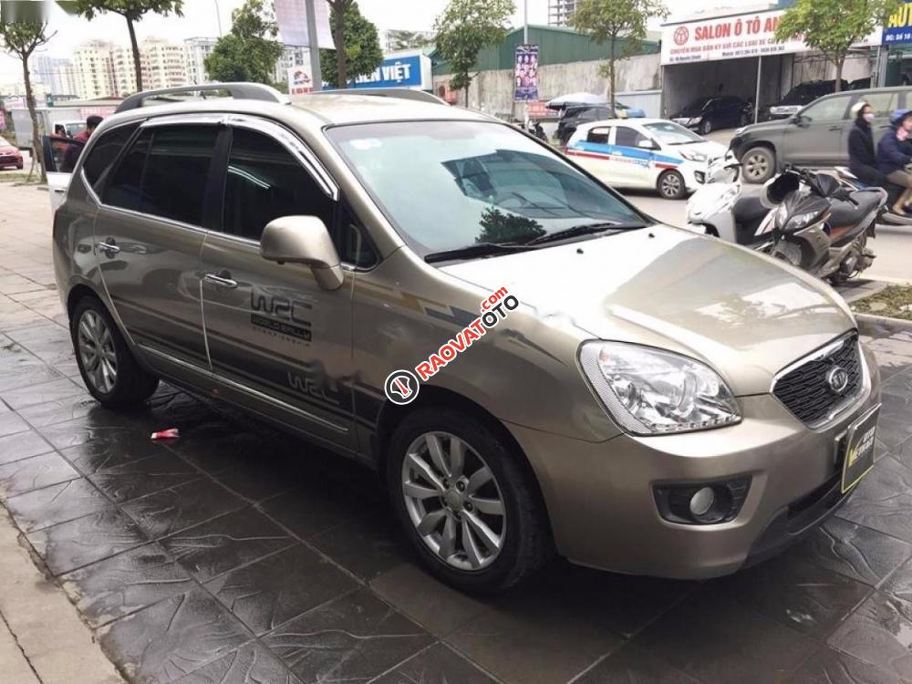 Bán Kia Carens EX 2.0MT đời 2014, màu vàng-0