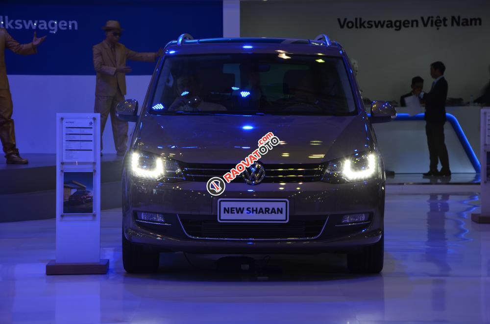 Xe Nhập Volkswagen Sharan GP năm 2016, màu xám lông chuột - Cạnh tranh với Honda Odysey. LH Hương 0902608293-0