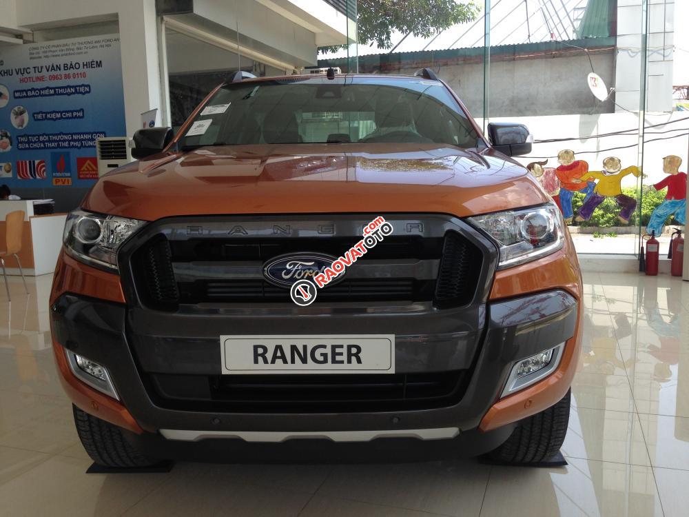 Cần bán Ford Ranger 2.2L Wildtrak 4x4 AT tại Sơn La, màu cam, giá cả thương lượng-1