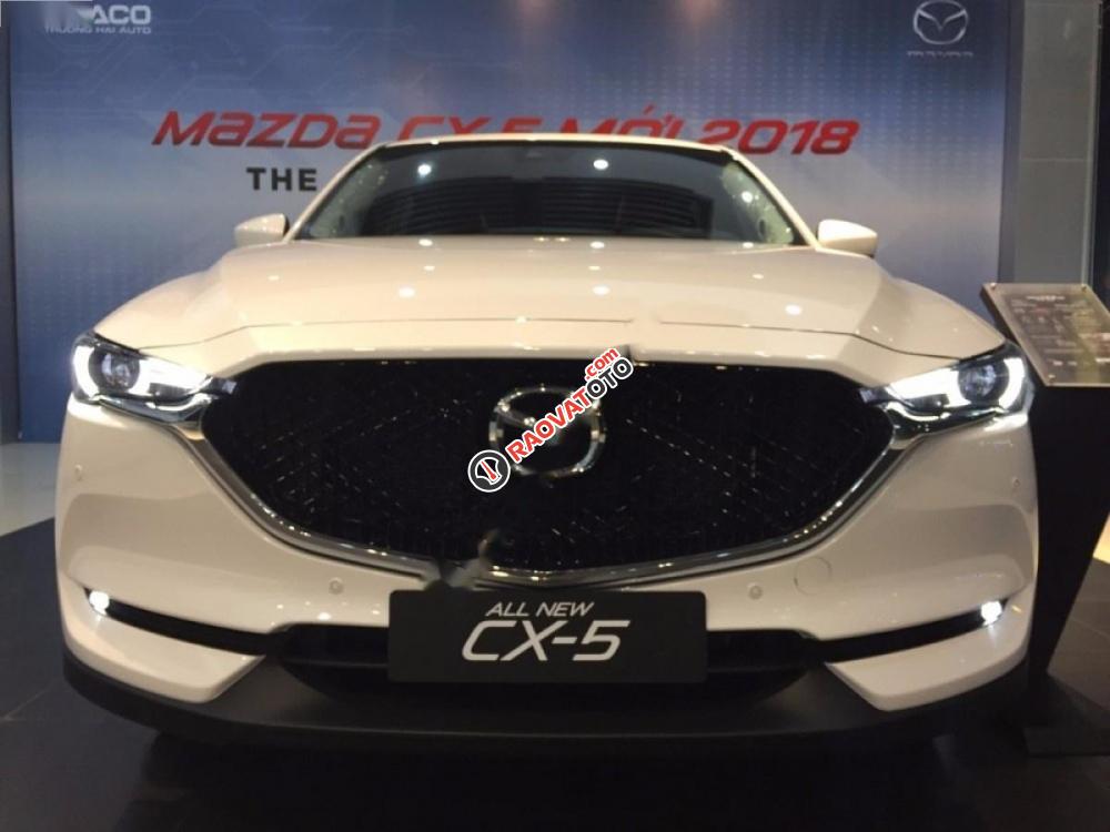 Bán xe Mazda CX 5 đời 2017, màu trắng-0