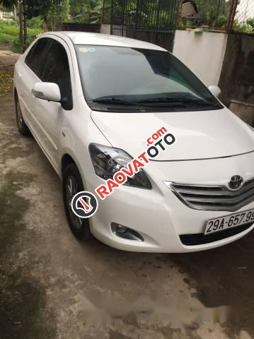 Bán Toyota Vios đời 2013, màu trắng, giá 325tr-0