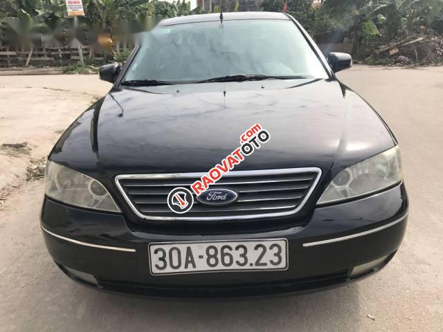 Bán lại xe Ford Mondeo năm 2004, màu đen như mới-0