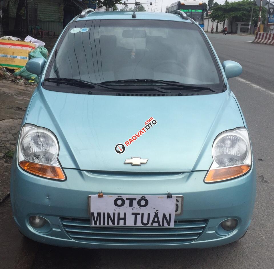 Bán ô tô Chevrolet Spark đời 2011, màu xanh lam, nhập khẩu, giá chỉ 189 triệu-2