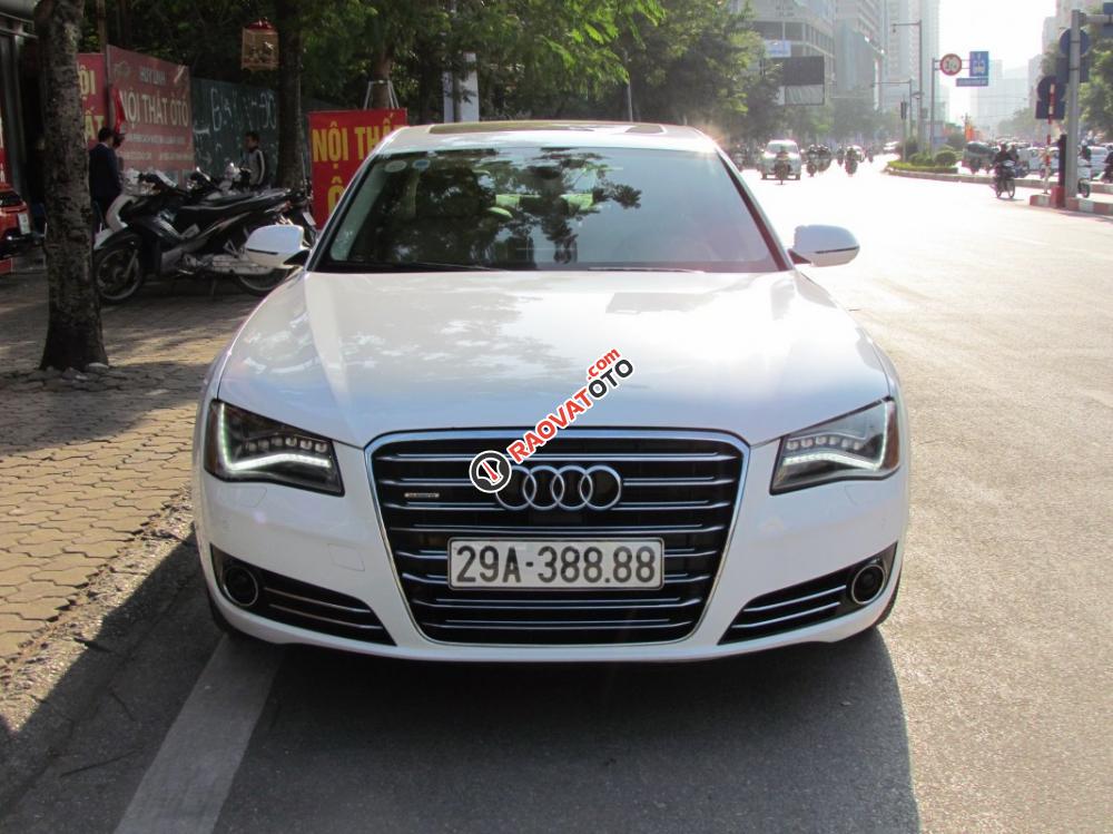 Bán Audi A8 2011 màu trắng-0