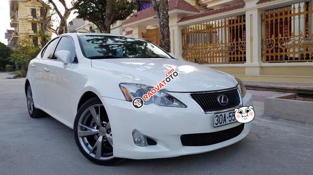 Bán Lexus IS 250 2009, màu trắng, xe nhập chính chủ-1