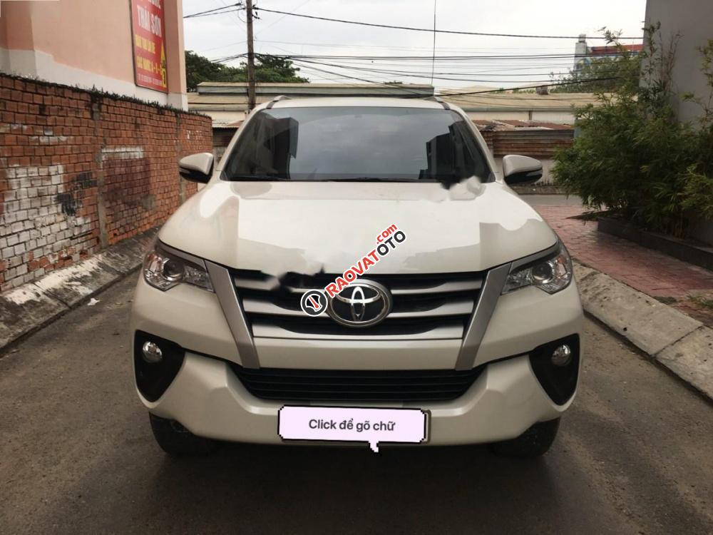 Bán Toyota Fortuner MT 2017, màu trắng, nhập khẩu nguyên chiếc  -7