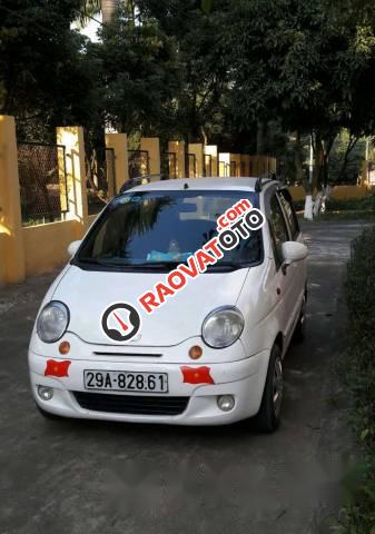 Bán Daewoo Matiz sản xuất 2004, màu trắng, giá 66tr-5