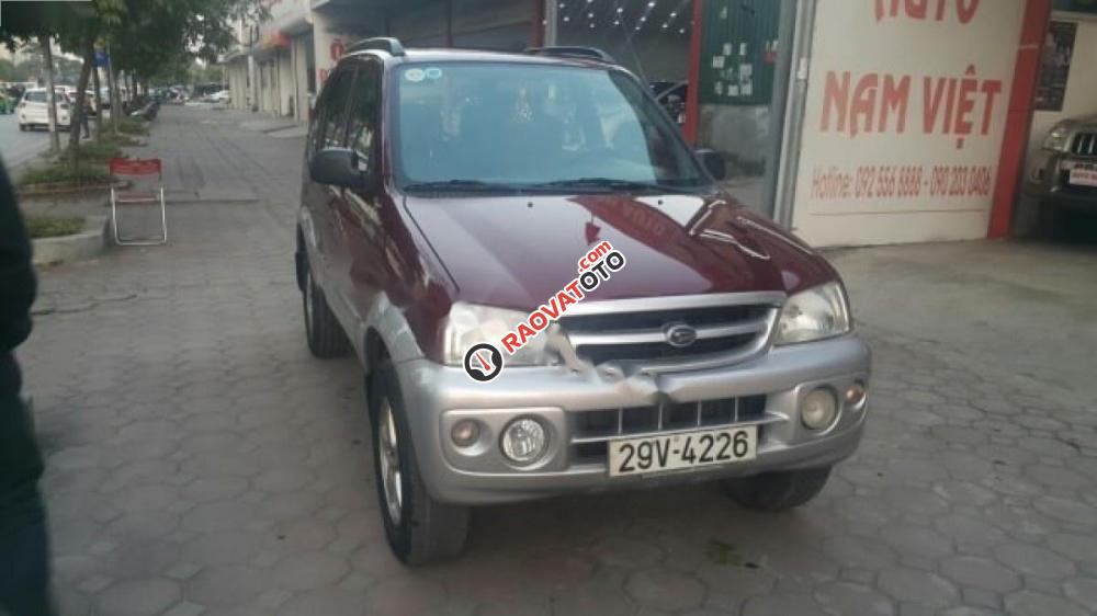 Bán xe Daihatsu Terios 1.3 đời 2004, màu đỏ-8