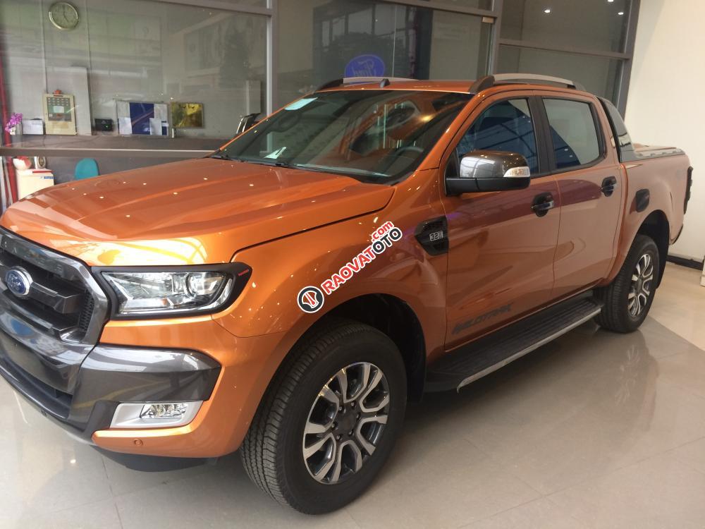 Bán ô tô Ford Ranger Wildtrak 3.2 AT đời 2017, xe nhập Thái, mới 100%-0