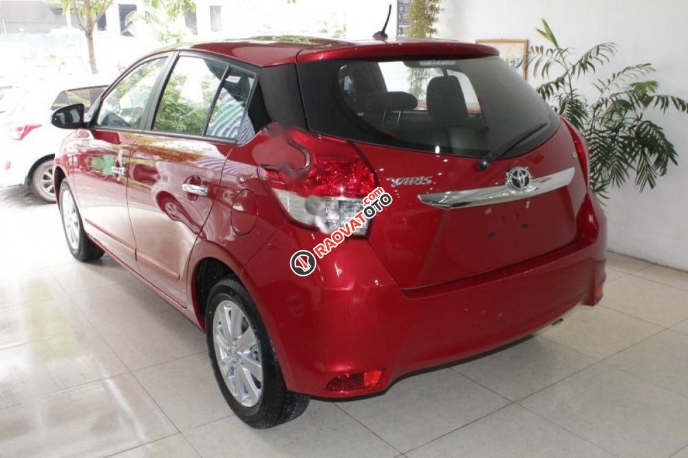 Cần bán xe Toyota Yaris đời 2017, màu đỏ, nhập khẩu-7