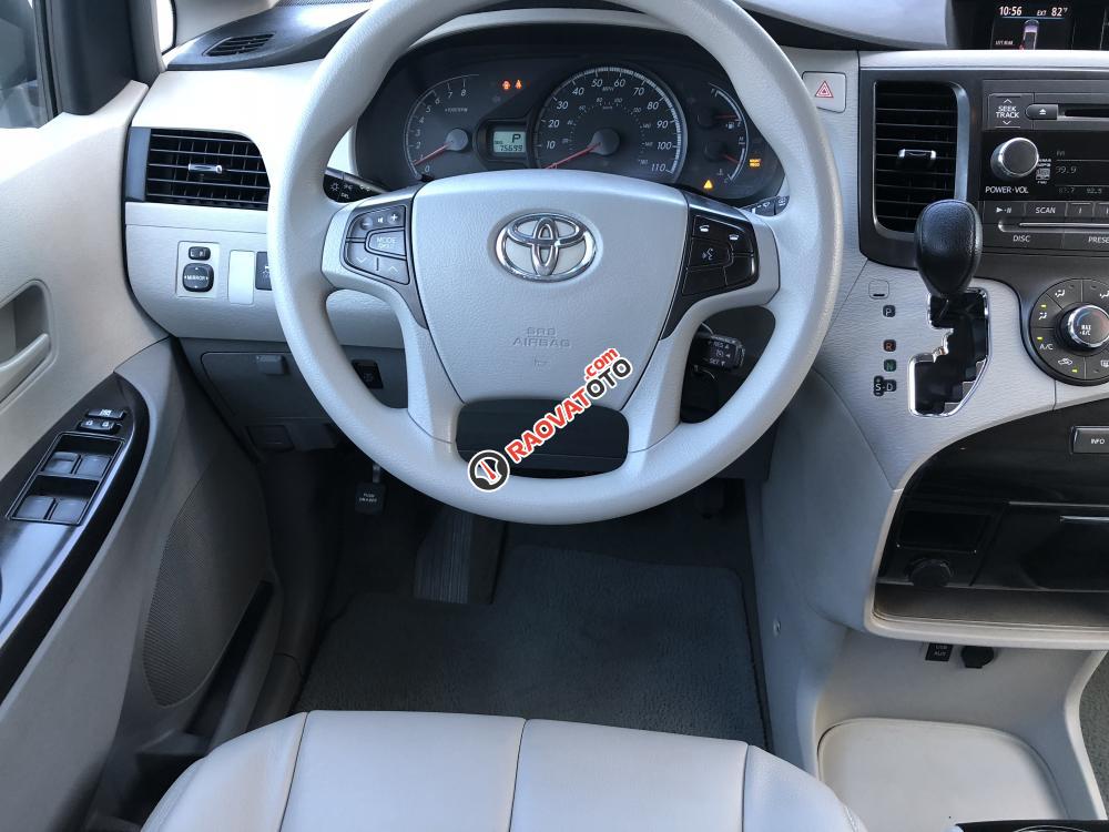 Xe Toyota Sienna LE 2.7 FWD AT sản xuất 2012, màu trắng, xe nhập số tự động-6