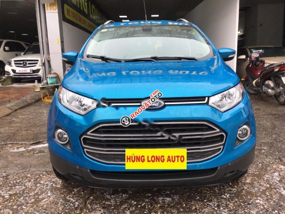 Bán Ford EcoSport Titanium 1.5L AT đời 2017, màu xanh lam-0