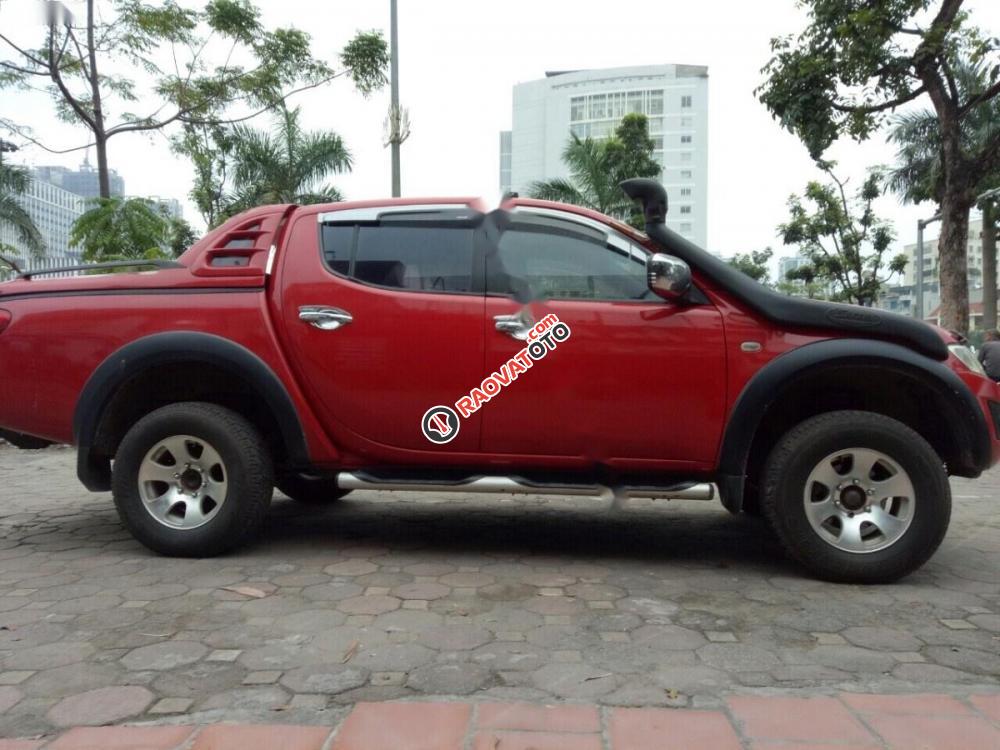 Bán Mitsubishi Triton GLS năm 2009, màu đỏ, xe nhập số sàn-2