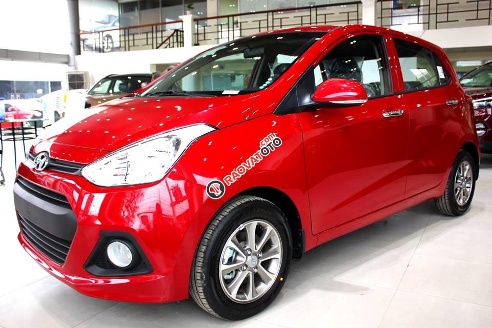 Bán ô tô Hyundai Grand i10 đời 2016, màu đỏ, nhập khẩu-3