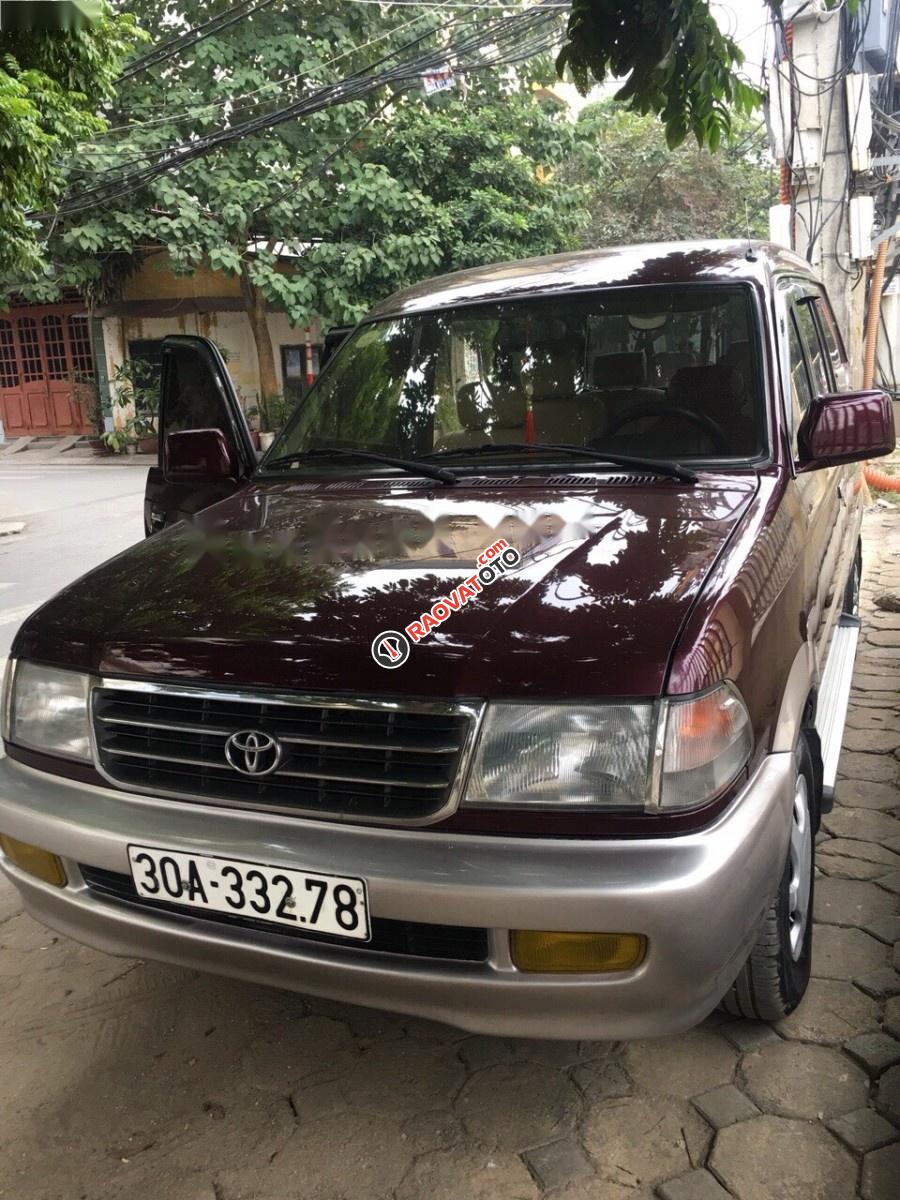 Cần bán lại xe Toyota Zace 2.0 GL đời 2002, màu đỏ, giá tốt-1