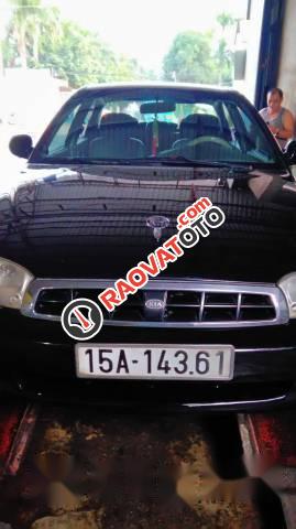 Bán xe Kia Spectra đời 2004, màu đen-5