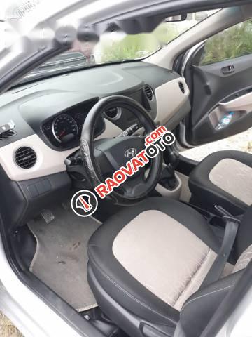 Bán Hyundai Grand i10 đời 2017, màu bạc, 338tr-4