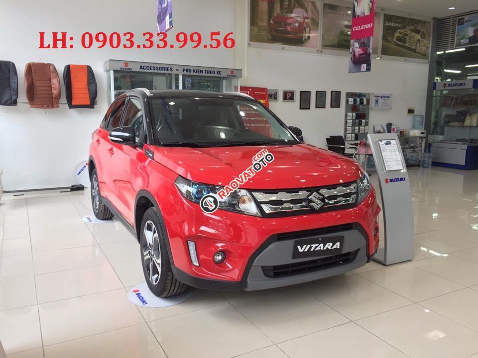 Suzuki Vitara 1.6L màu đỏ, nhập khẩu Châu Âu-5