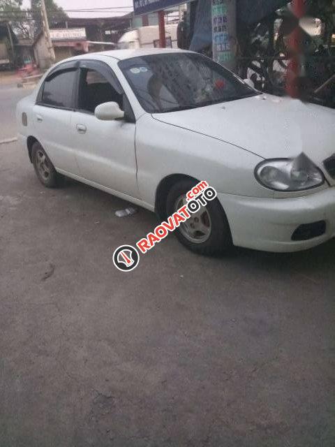 Chính chủ bán xe Daewoo Lanos đời 2000, màu trắng-1