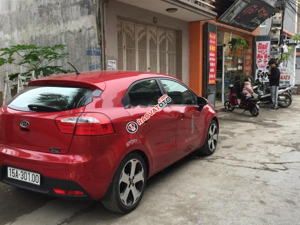 Cần bán xe Kia Rio năm 2012, màu đỏ, xe nhập chính chủ-5