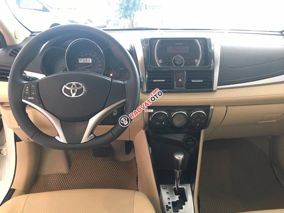 Cần bán Toyota Vios 1.5G CVT TRD 2018, màu trắng phiên bản thể thao TRD, giao ngay-3