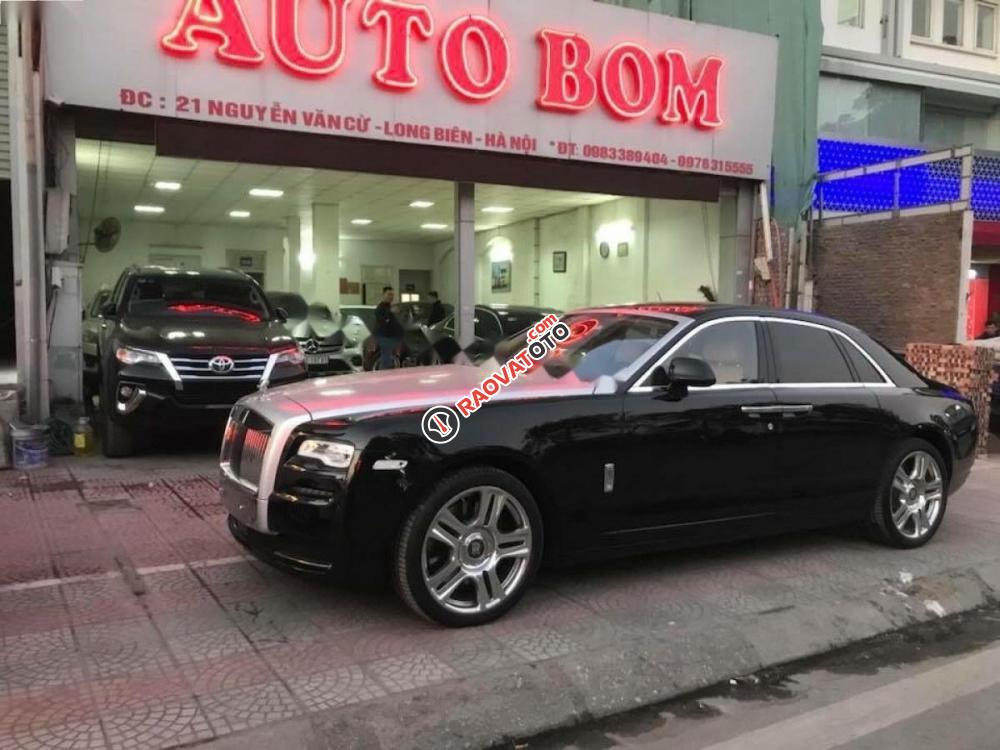 Cần bán gấp Rolls-Royce Ghost đời 2015, màu đen, nhập khẩu chính chủ-0