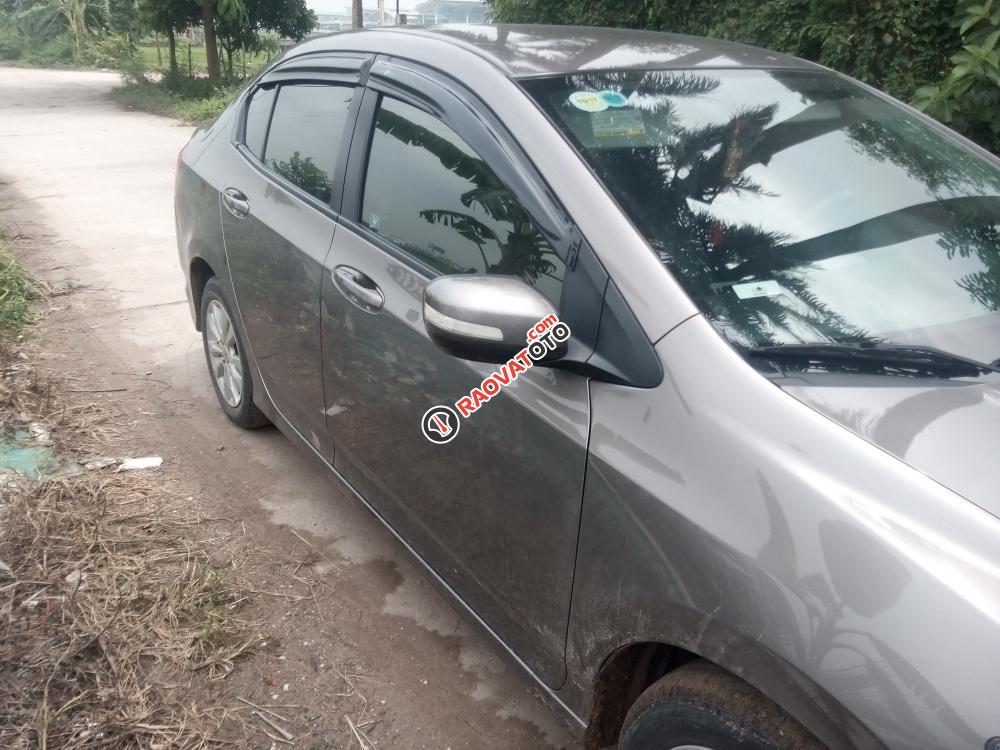 Bán Honda City năm 2014, màu xám (ghi) chính chủ, giá tốt 450tr-1