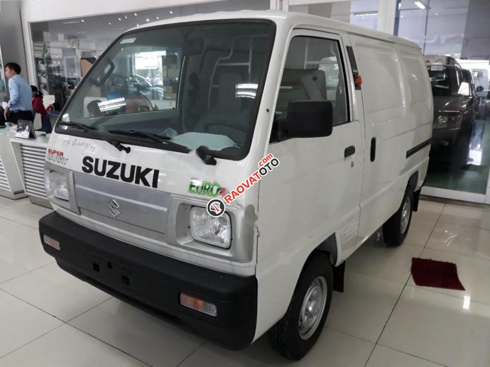 Cần bán xe Suzuki Blind Van đời 2017, màu trắng-1