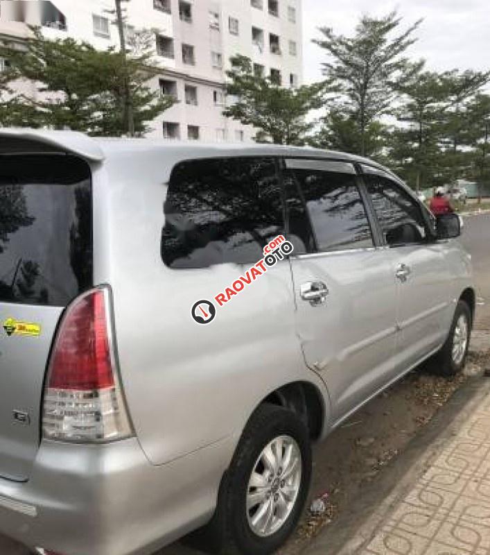 Bán Toyota Innova G 2009, màu bạc xe gia đình, 380 triệu-0